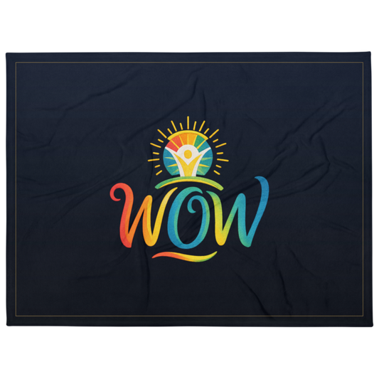 WOW | WOW Core logo | Throw Blanket