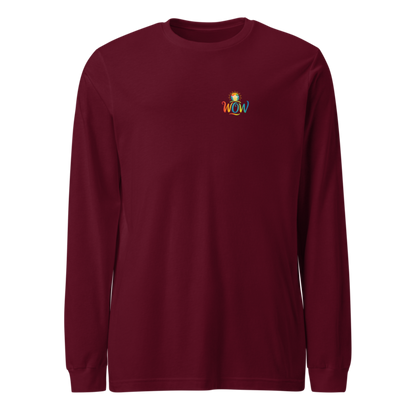 WOW Core logo Long Sleeve Tee