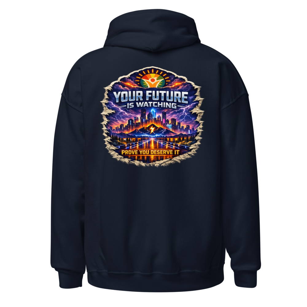 WOW University — Expedition Member Hoodie — Back (Navy)