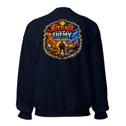 WOW University — Visionary Leadership Crewneck — Back (Navy)