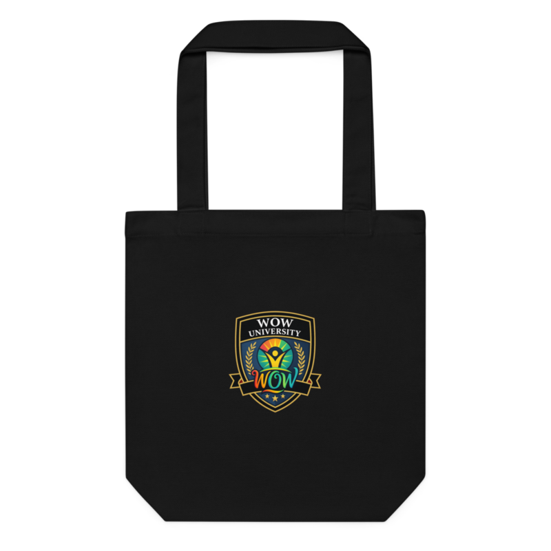 WOWU Core badge Cotton Tote Bag