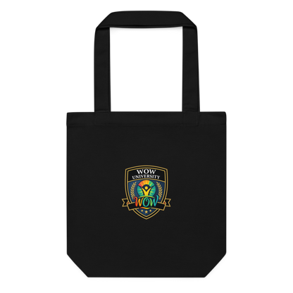 WOWU Core badge Cotton Tote Bag