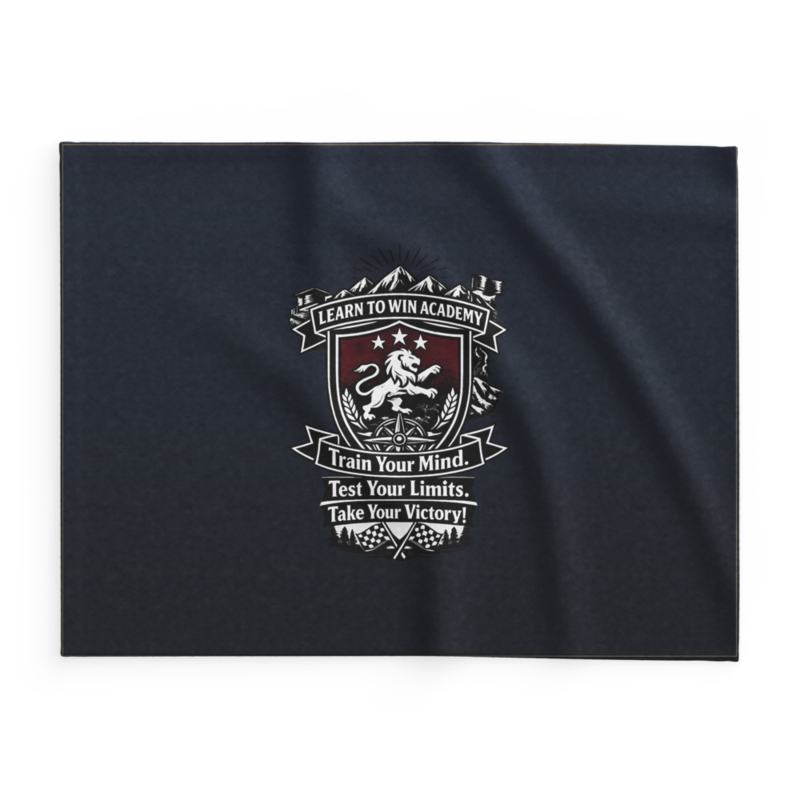 Learn To Win Academy | LTW TrainYourMind badge | Lightweight Summer Blanket