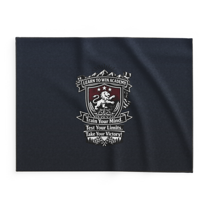 Learn To Win Academy | LTW TrainYourMind badge | Lightweight Summer Blanket