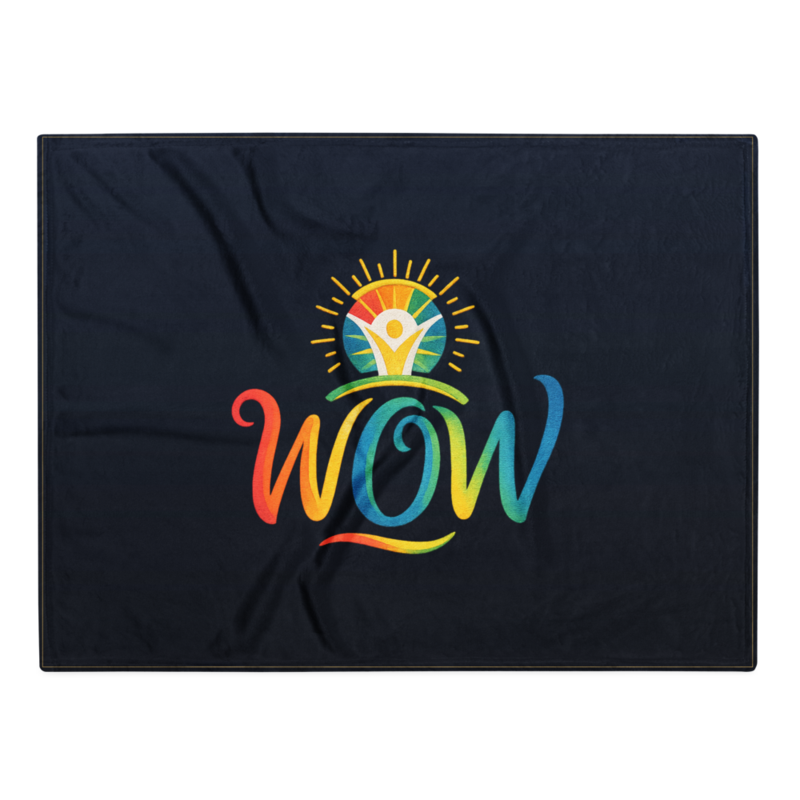 WOW | WOW Core logo | Throw Blanket