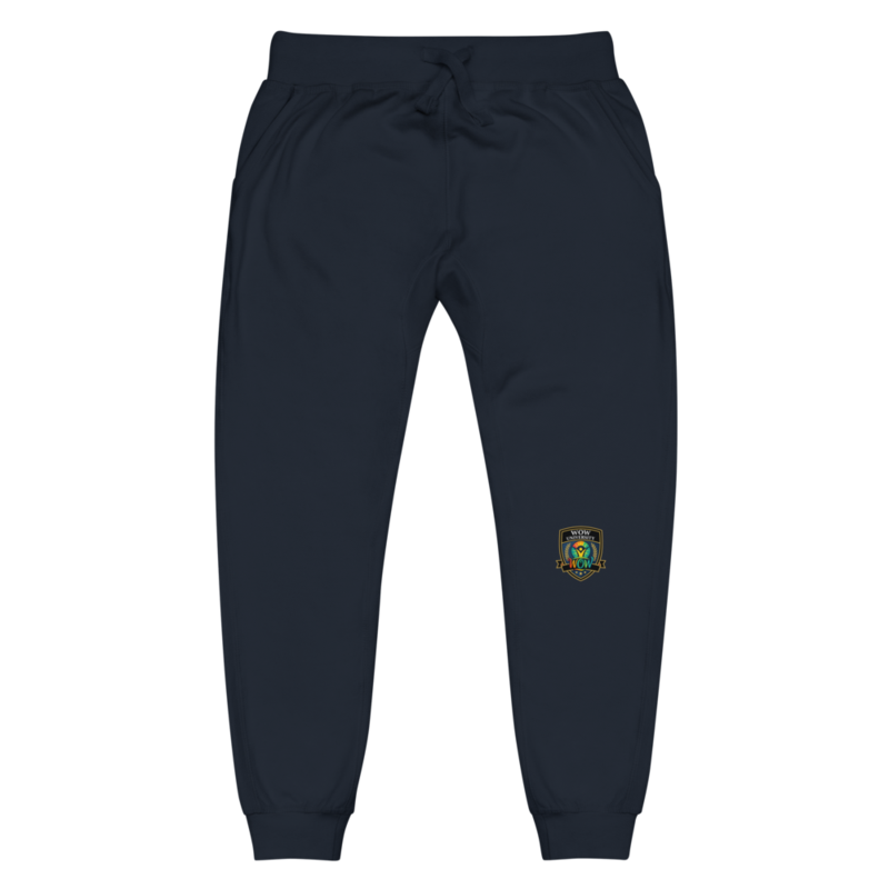 WOWU Core badge Fleece Sweatpants