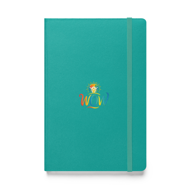 WOW Core logo Hardcover Notebook