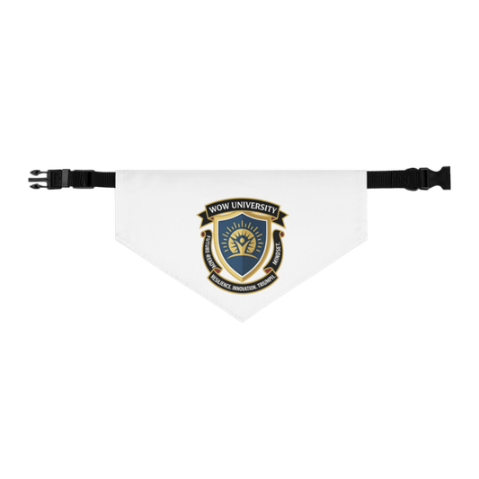 WOWU FutureReadyMindset badge Pet Bandana