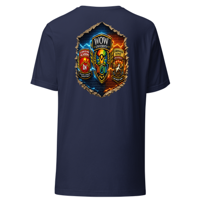 WOW University — Future-Ready Mindset Tee — Back (Navy)
