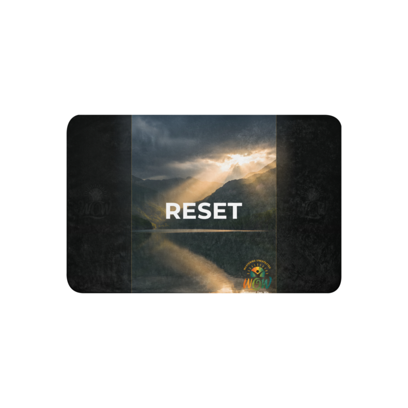 WOW | Reset | Sublimated Sherpa Blanket