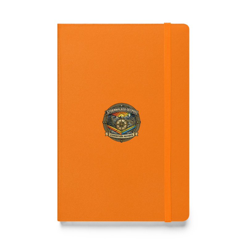 Stormwalker Outpost medallion Hardcover Notebook