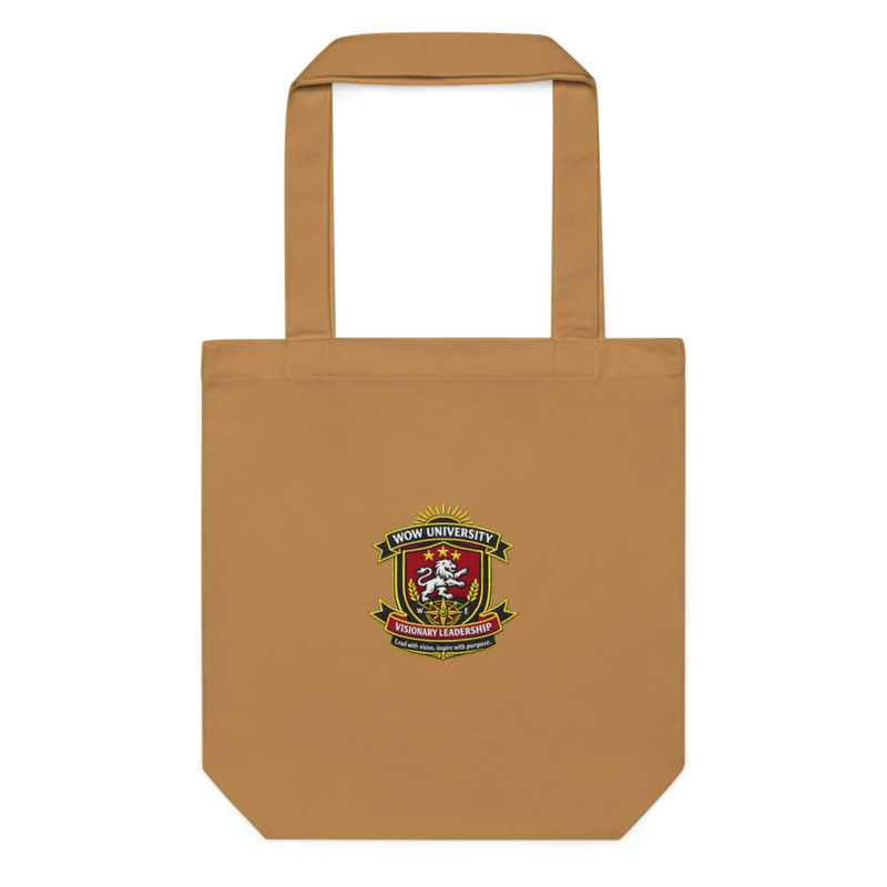 WOWU VisionaryLeadership badge Cotton Tote Bag
