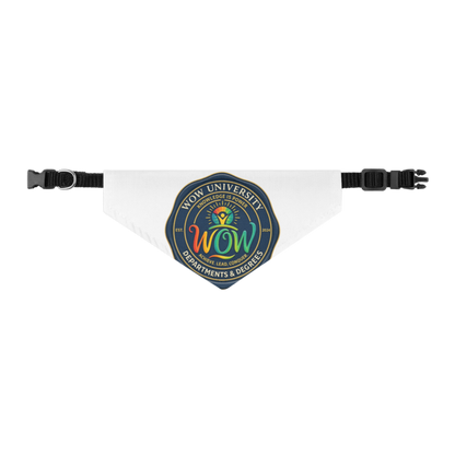 WOW University | WOWU DepartmentsDegrees medallion | Pet Bandana