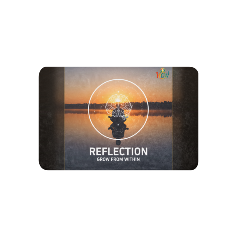 WOW | Reflection | Sublimated Sherpa Blanket