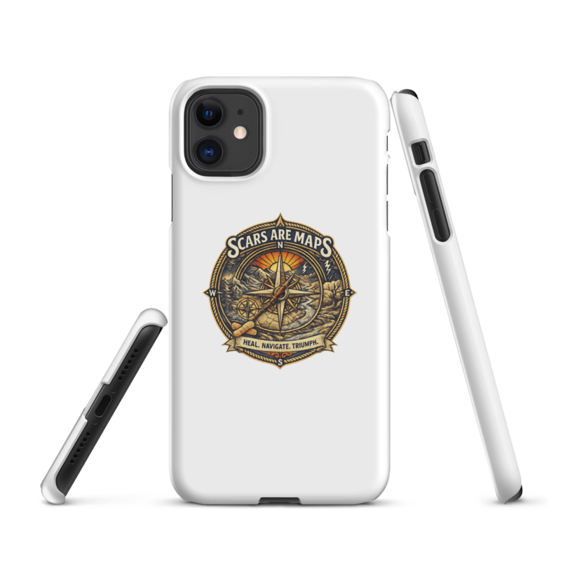 Stormwalker ScarsAreMaps medallion iPhone Snap Case