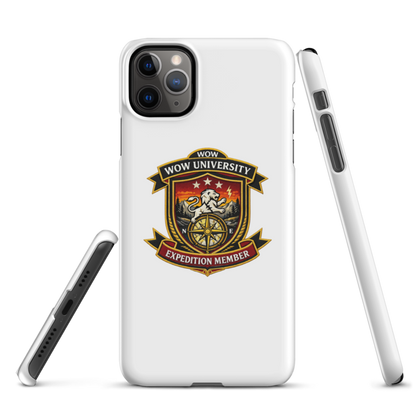 WOW University | WOWU ExpeditionMember badge | iPhone Snap Case