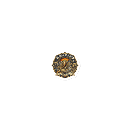 Stormwalker Outpost | Stormwalker ScarsAreMaps medallion | Die-Cut Magnet