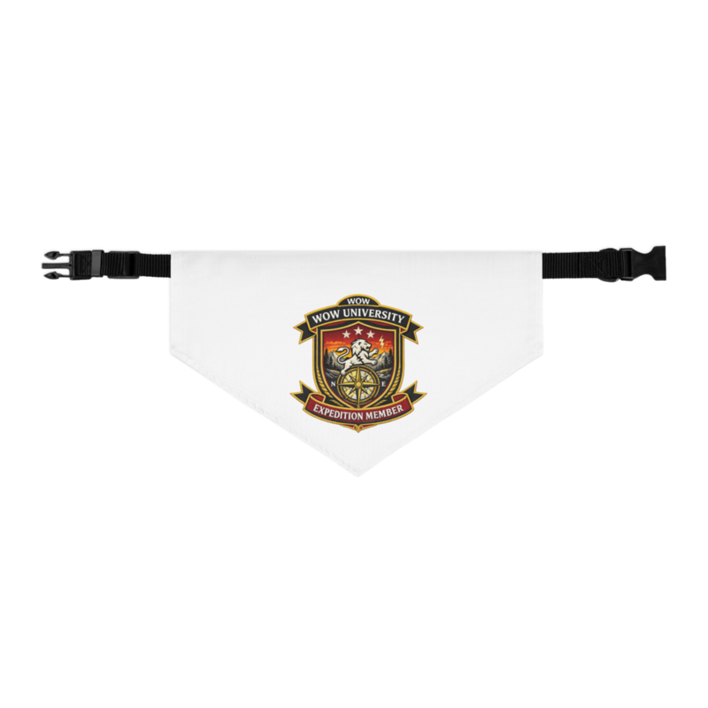 WOWU ExpeditionMember badge Pet Bandana