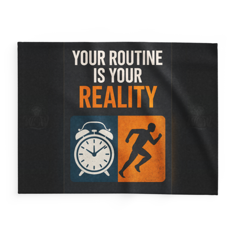 WOW | Your Routine Is Your Reality | Lightweight Summer Blanket