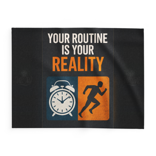 WOW | Your Routine Is Your Reality | Lightweight Summer Blanket