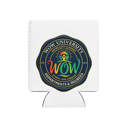 WOW University | WOWU DepartmentsDegrees medallion | Can Cooler