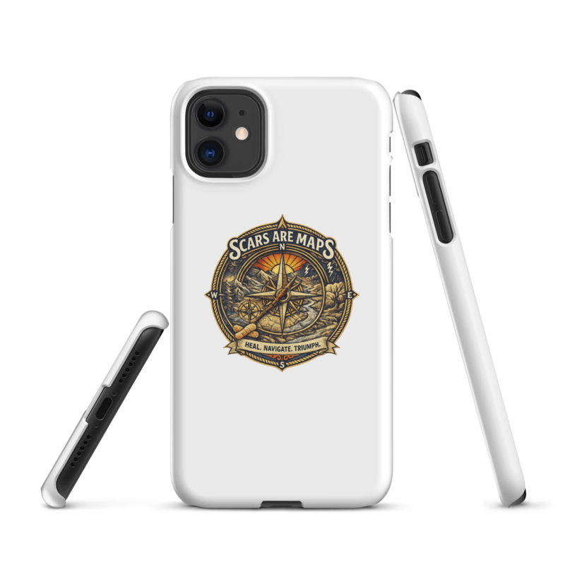 Stormwalker ScarsAreMaps medallion iPhone Snap Case