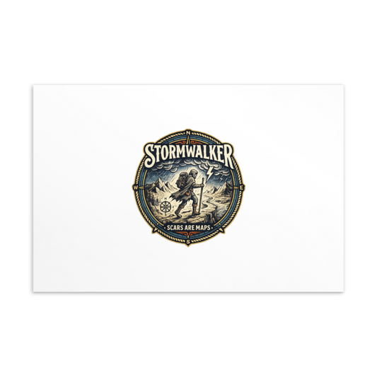 Stormwalker Outpost | Stormwalker Scars medallion | Postcard
