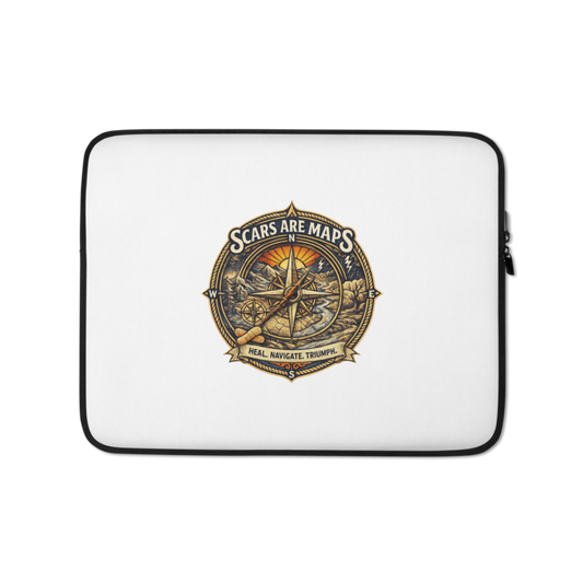 Stormwalker Outpost | Stormwalker ScarsAreMaps medallion | Laptop Sleeve