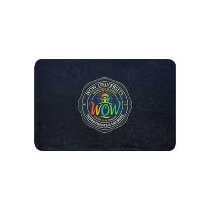 WOW University | WOWU DepartmentsDegrees medallion | Sublimated Sherpa Blanket