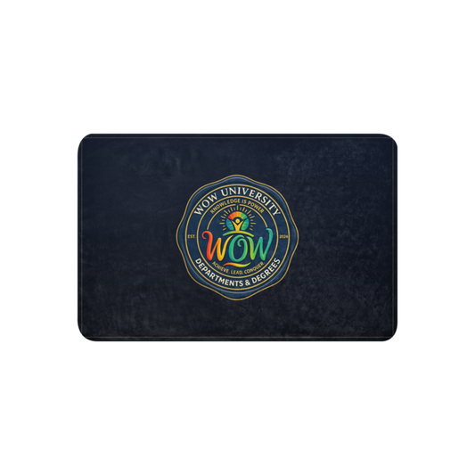 WOW University | WOWU DepartmentsDegrees medallion | Sublimated Sherpa Blanket