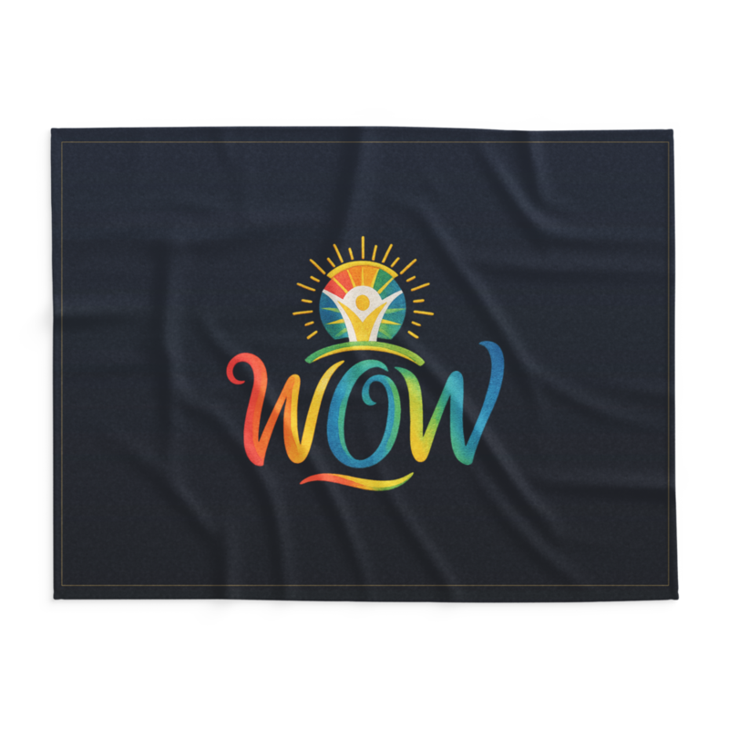 WOW | WOW Core logo | Lightweight Summer Blanket