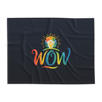 WOW | WOW Core logo | Lightweight Summer Blanket