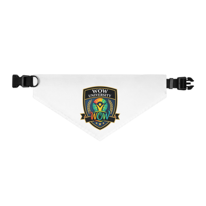 WOW University | WOWU Core badge | Pet Bandana