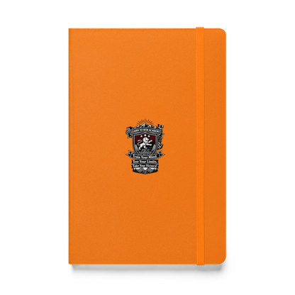LTW TrainYourMind badge Hardcover Notebook