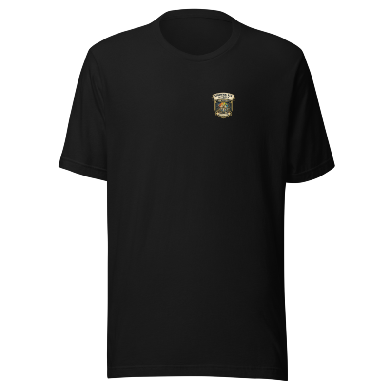Stormwalker Outpost — Compass Badge Tee