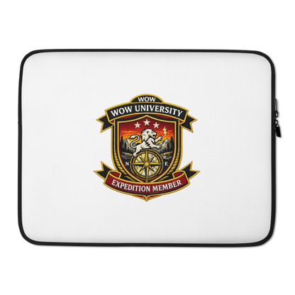 WOW University | WOWU ExpeditionMember badge | Laptop Sleeve