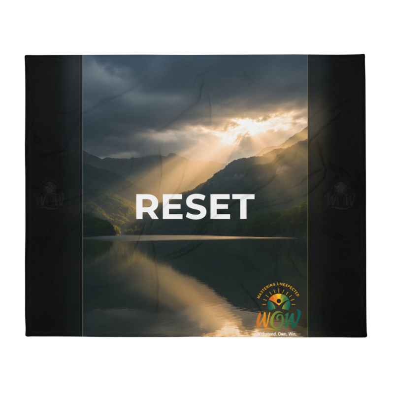 WOW | Reset | Throw Blanket