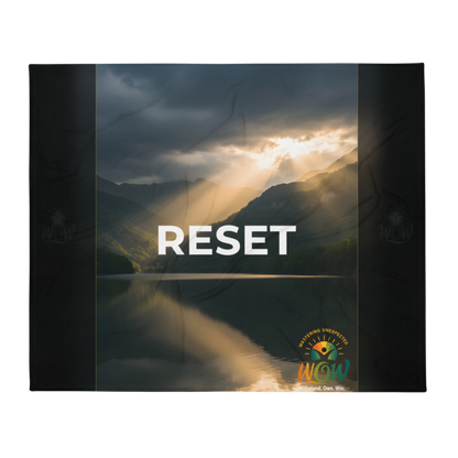 WOW | Reset | Throw Blanket