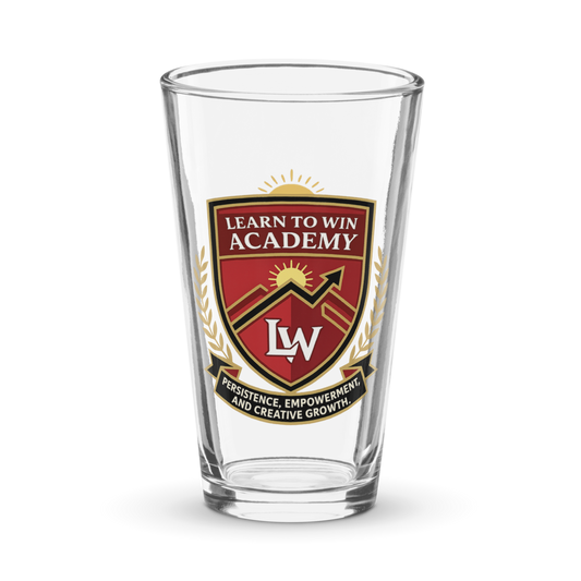 LTW Core logo Pint Glass — Front