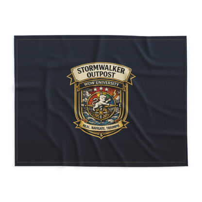 Stormwalker Outpost | Stormwalker Outpost badge | Lightweight Summer Blanket