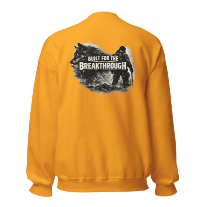 Stormwalker Outpost — Outpost Badge Crewneck — Back (Gold)