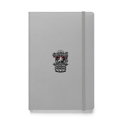 LTW TrainYourMind badge Hardcover Notebook