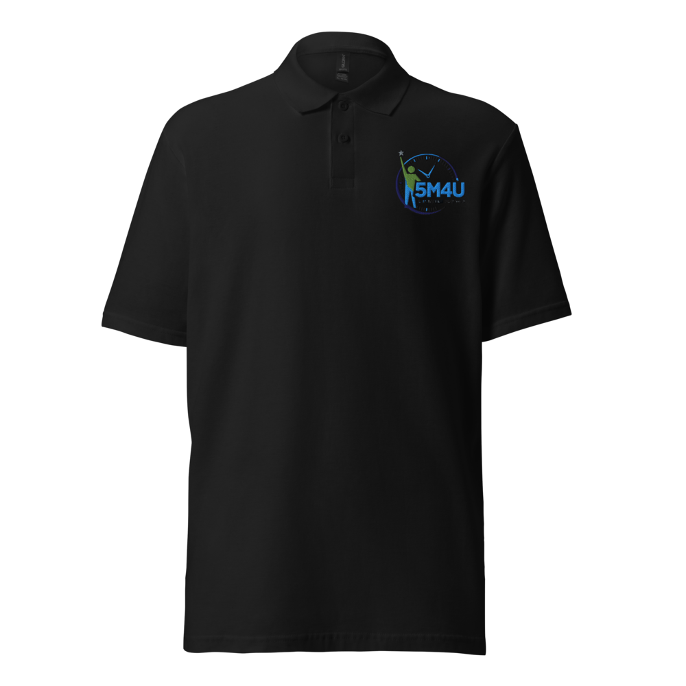 5M4U — 5 Minutes For You — Embroidered Polo
