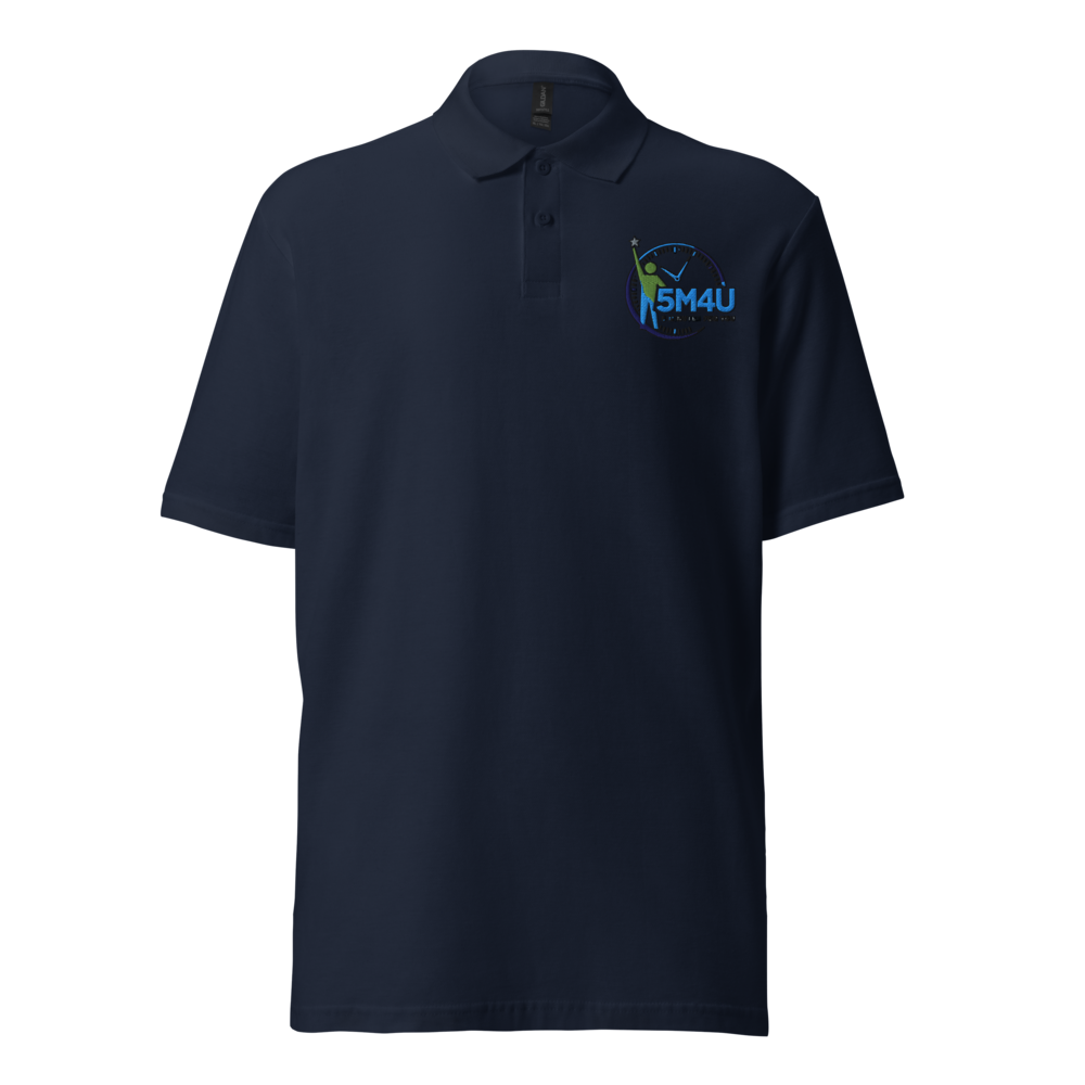 5M4U — 5 Minutes For You — Embroidered Polo