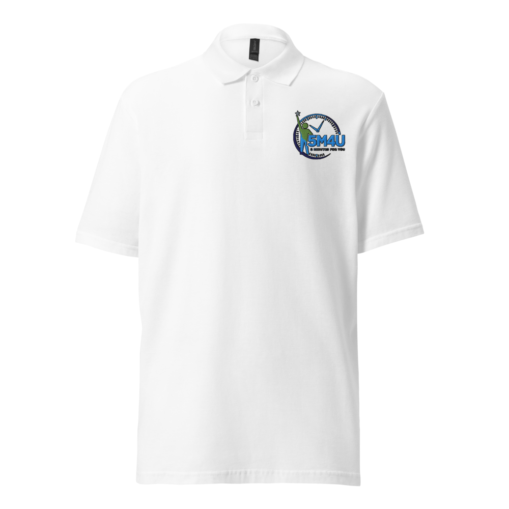 5M4U — 5 Minutes For You — Embroidered Polo