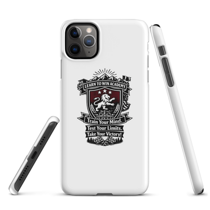 Learn To Win Academy | LTW TrainYourMind badge | iPhone Snap Case