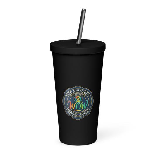 WOWU DepartmentsDegrees medallion Insulated Tumbler — Front