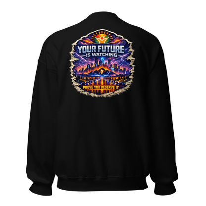 WOW University — Expedition Member Crewneck — Back (Black)