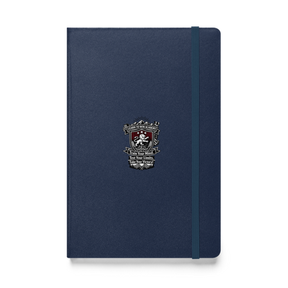 LTW TrainYourMind badge Hardcover Notebook