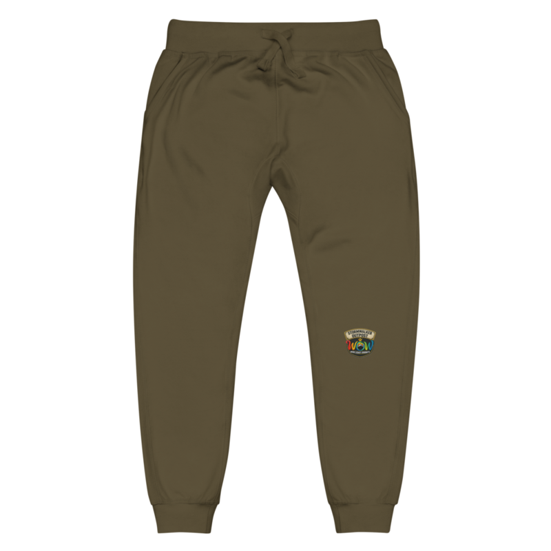 Stormwalker Outpost WOW logo Fleece Sweatpants